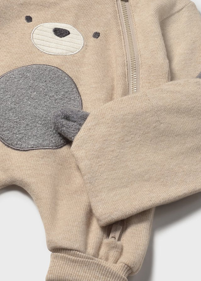 Tutina con cappello soft