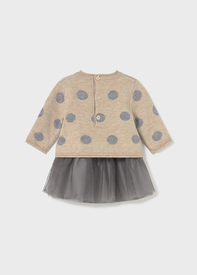 Vestito tricot tul