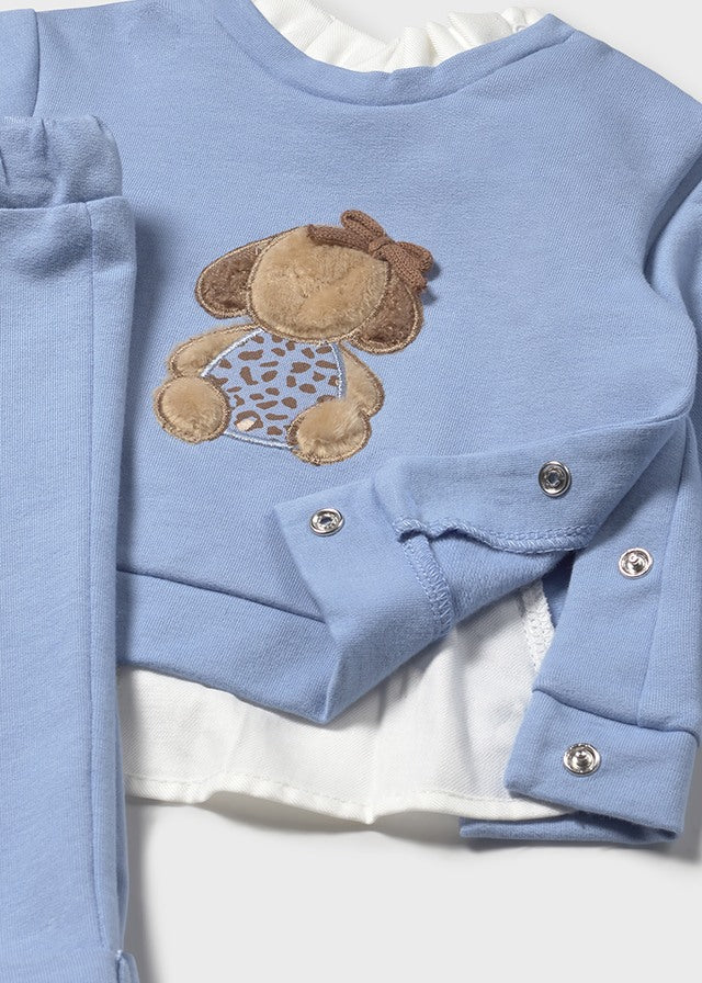 Compl. pantalone felpa