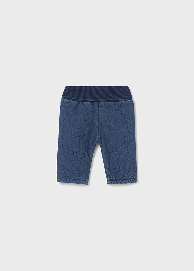 Pantalone denim imbottito