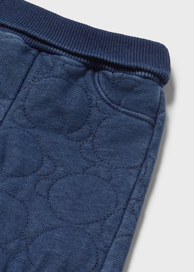 Pantalone denim imbottito