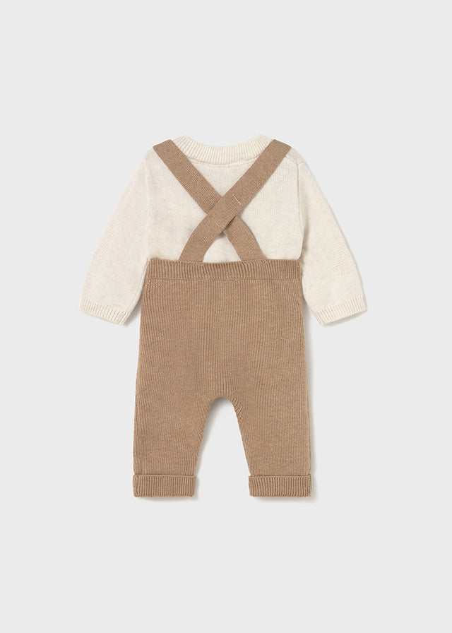 Compl.salopette tricot