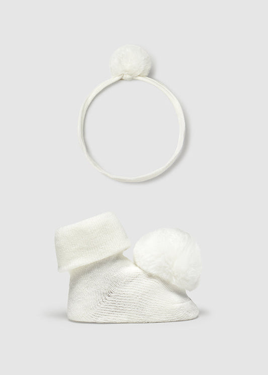 Set cerchietto e calzini