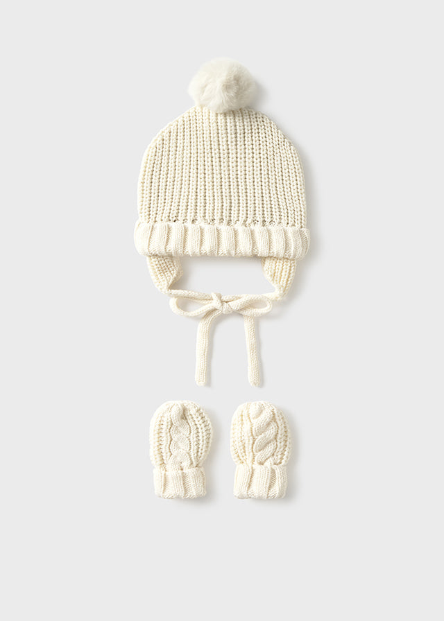 Compl. cappello, guanti trico