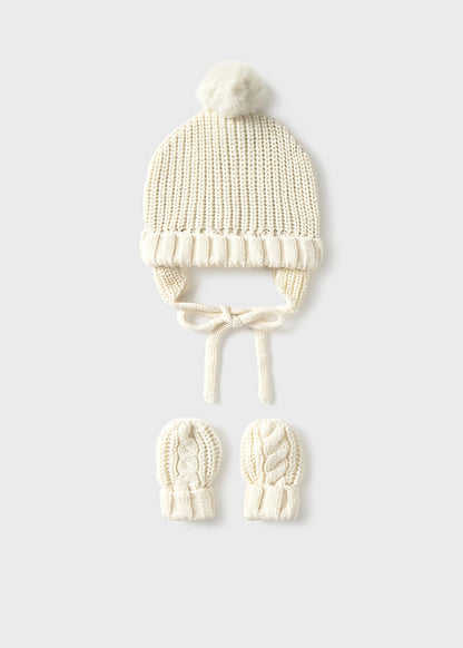 Compl. cappello, guanti trico
