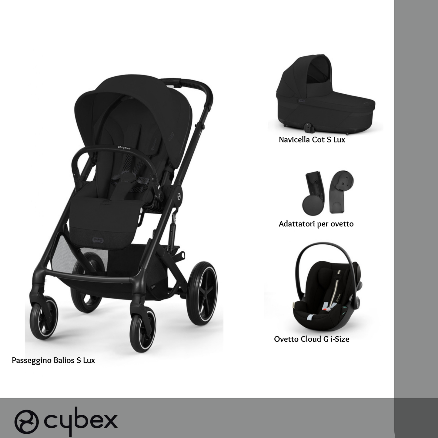 Set S Moon Black