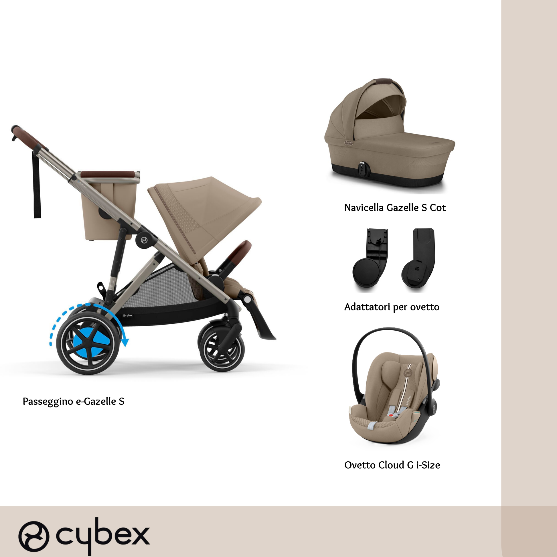 Bundle S Almond Beige