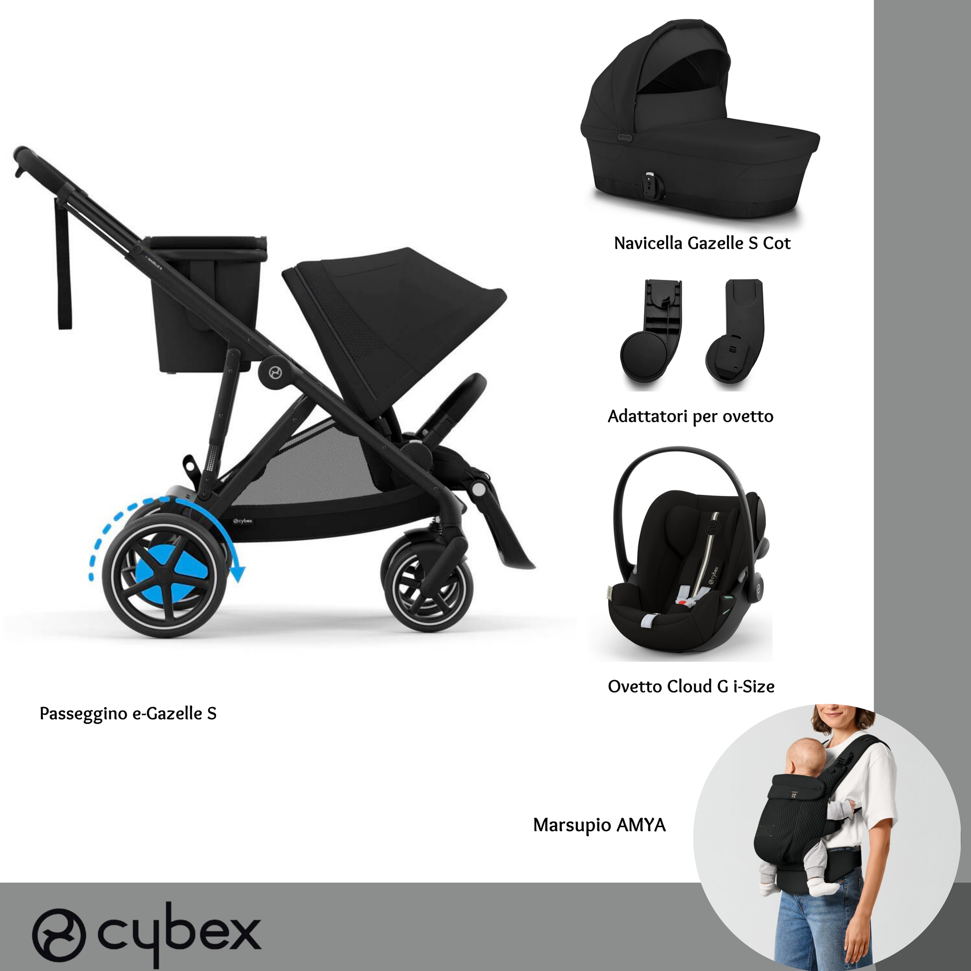 Bundle S + AMYA Moon Black