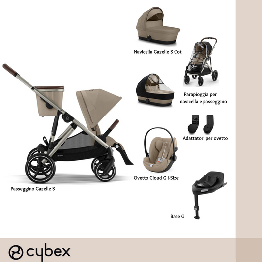 Bundle XL Gazelle S Almond Beige