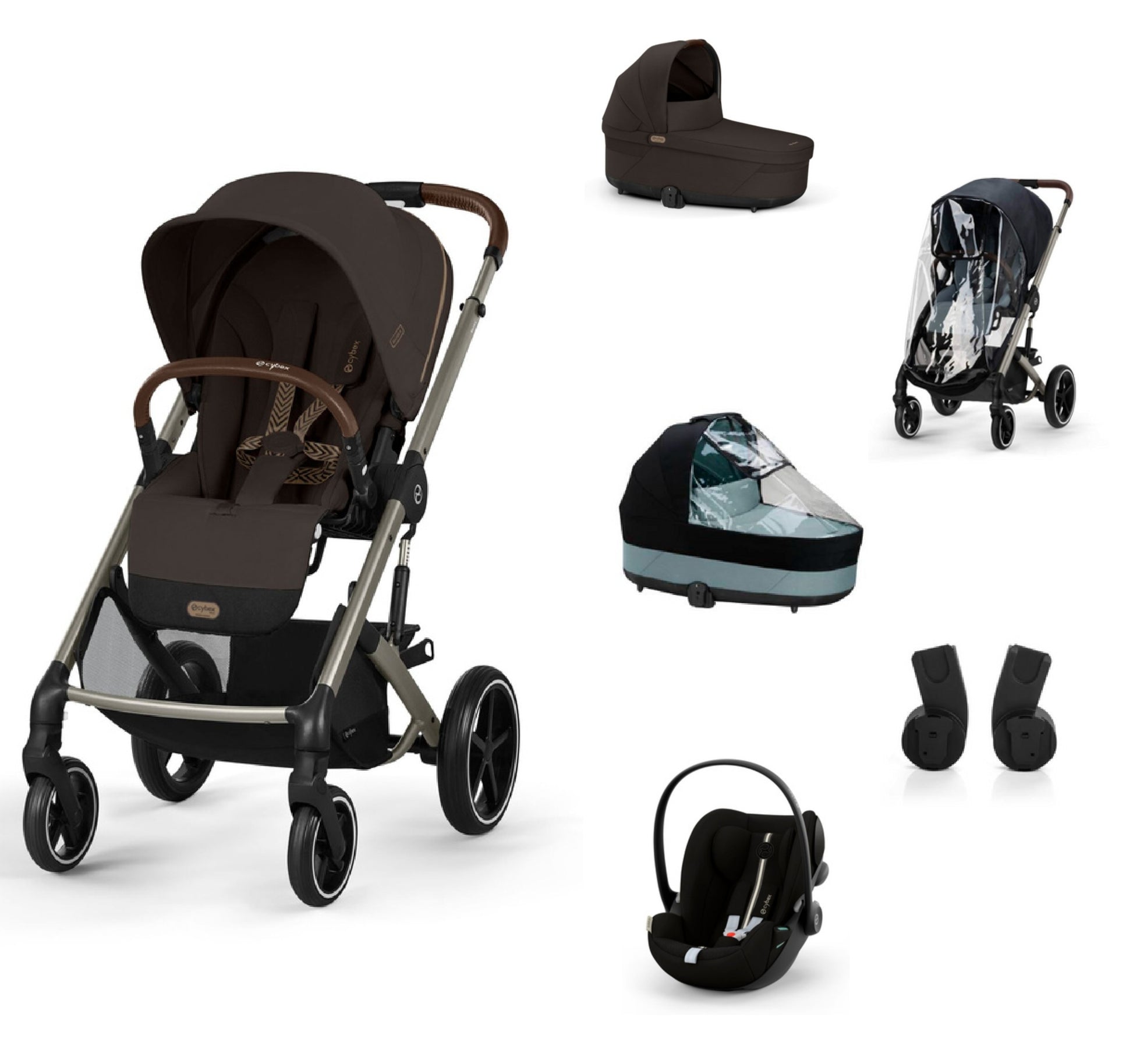 cybex pacchetto L - chocolate brown