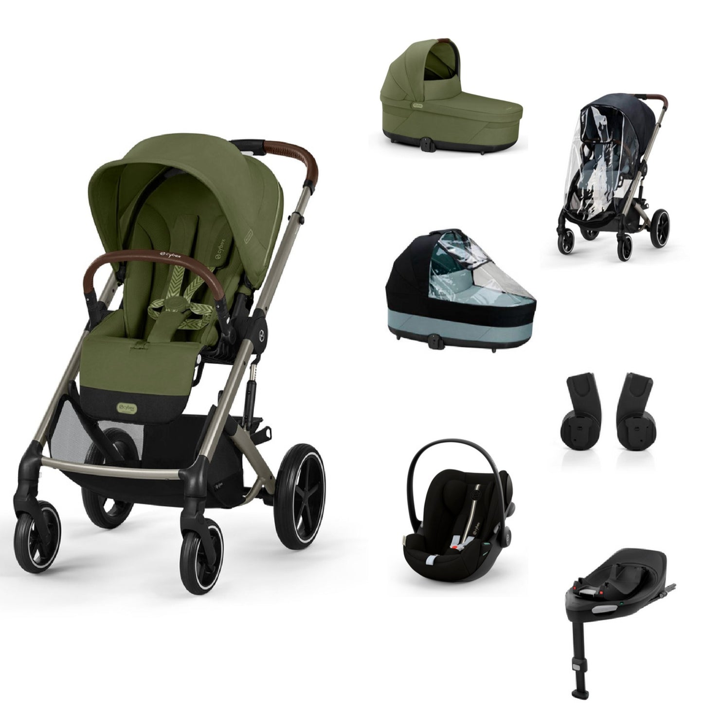 cybex pacchetto XL - moss green