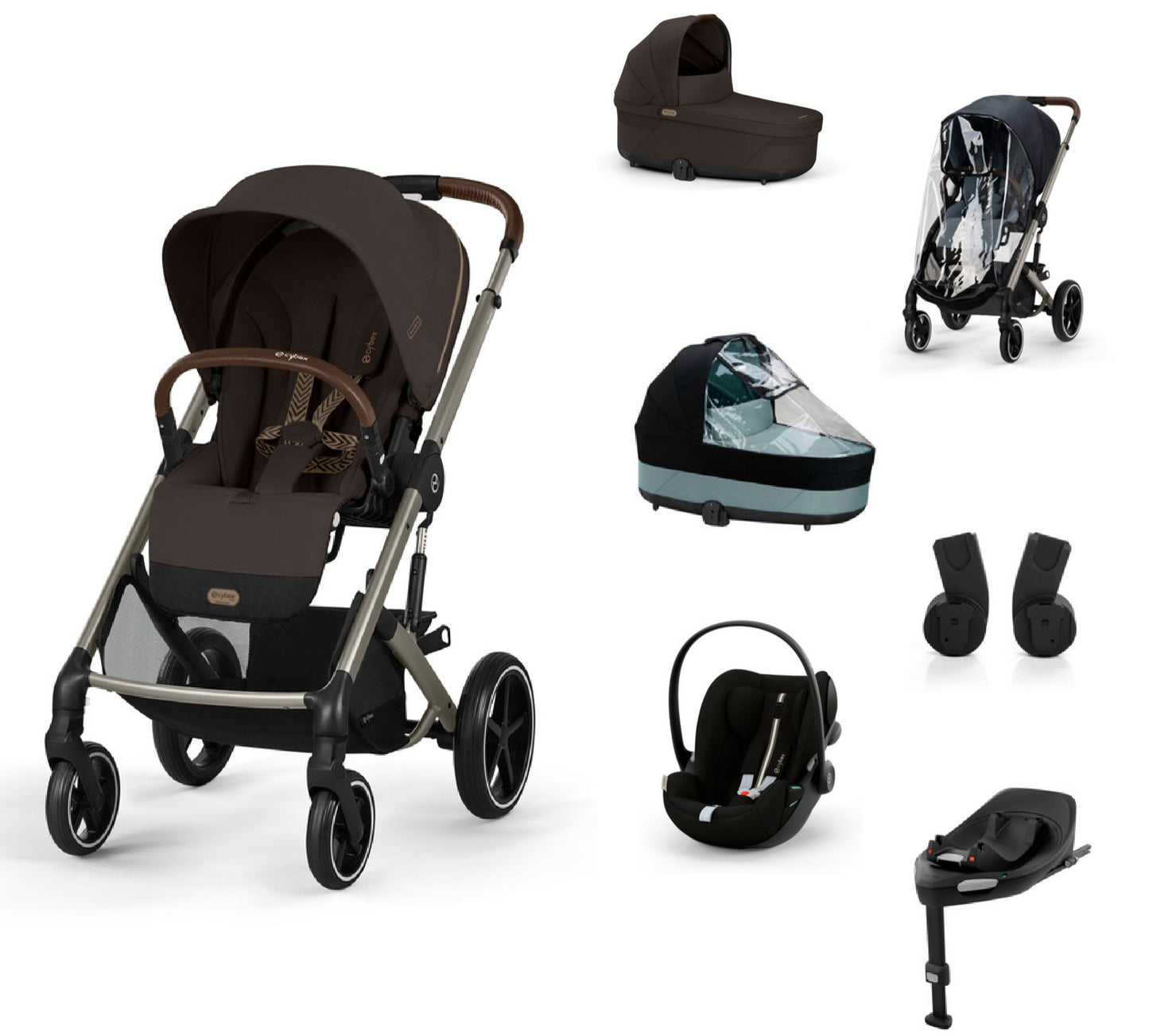 cybex pacchetto XL - chocolate brown