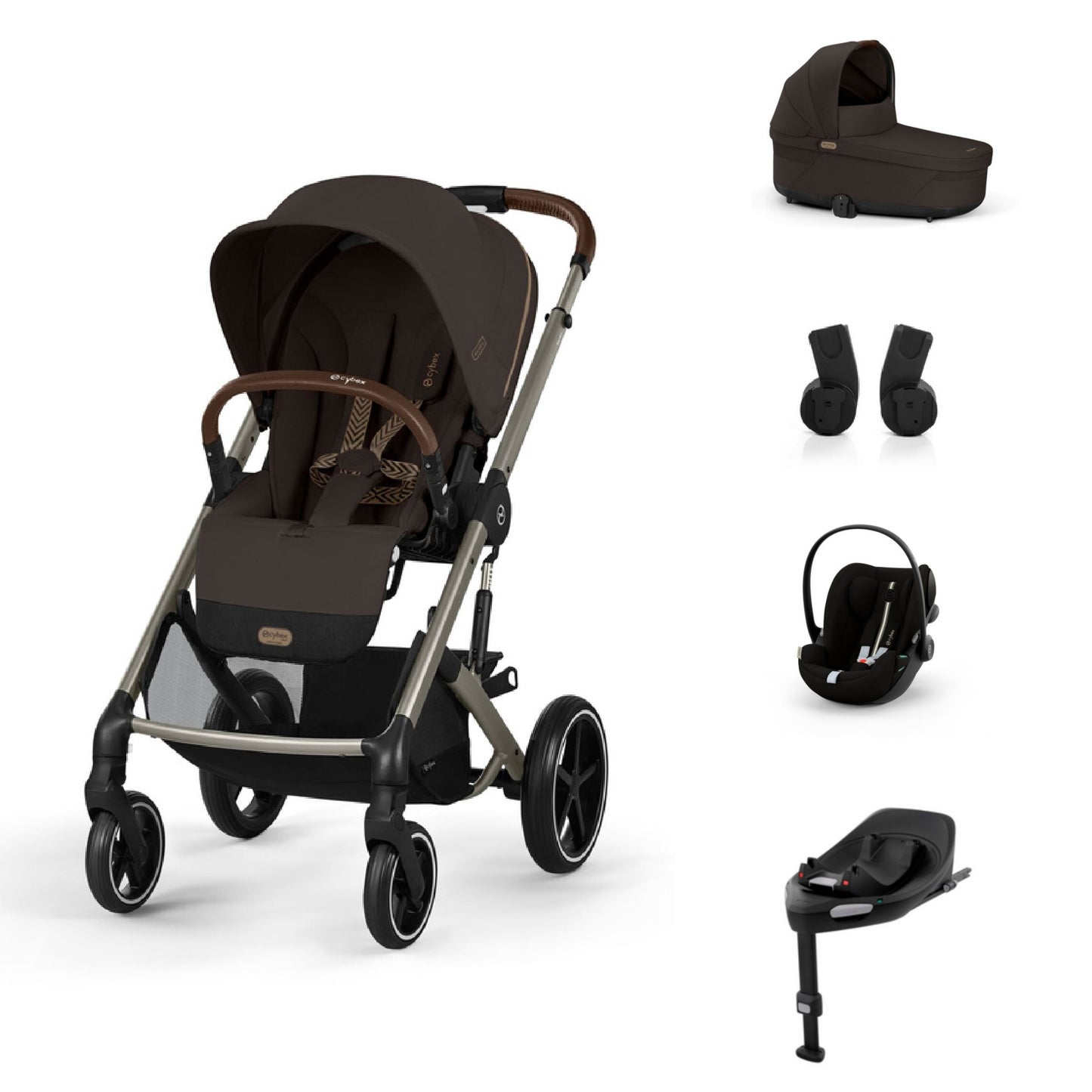 cybex pacchetto M - chocolate brown