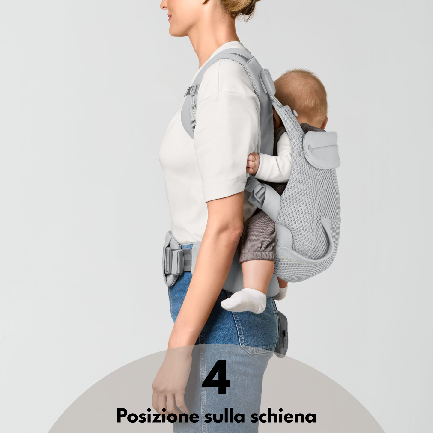 laya posizione sulla schiena