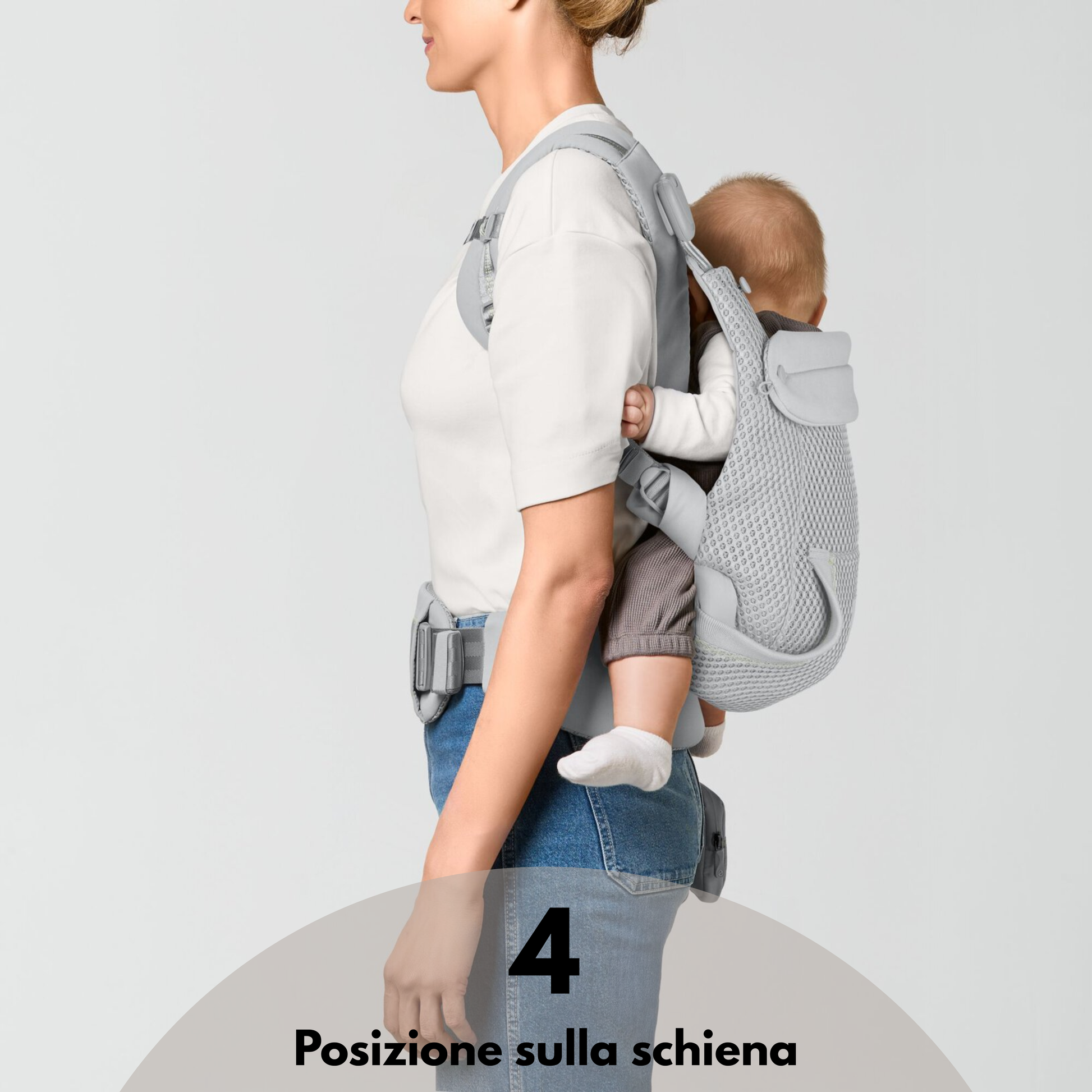 laya posizione sulla schiena