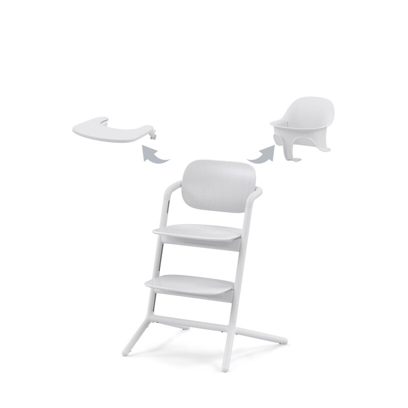 lemo 3-in-1 all white