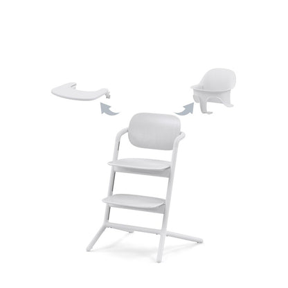 lemo 3-in-1 all white
