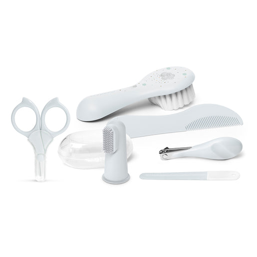 set manicure azzurro