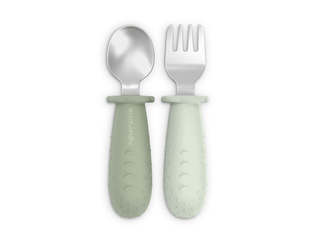 set posate verde